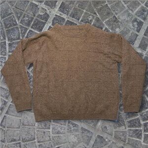 100% cashmere brown sweater